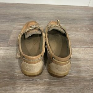 Sperry Womens Tan Boat Shoes